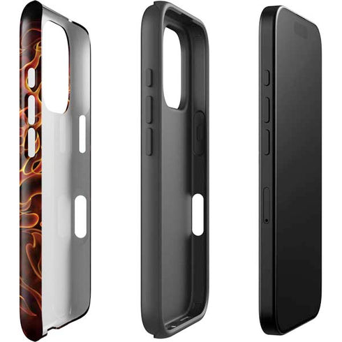 Fire Tiger by Tom Wood iPhone 16 Pro Impact Case